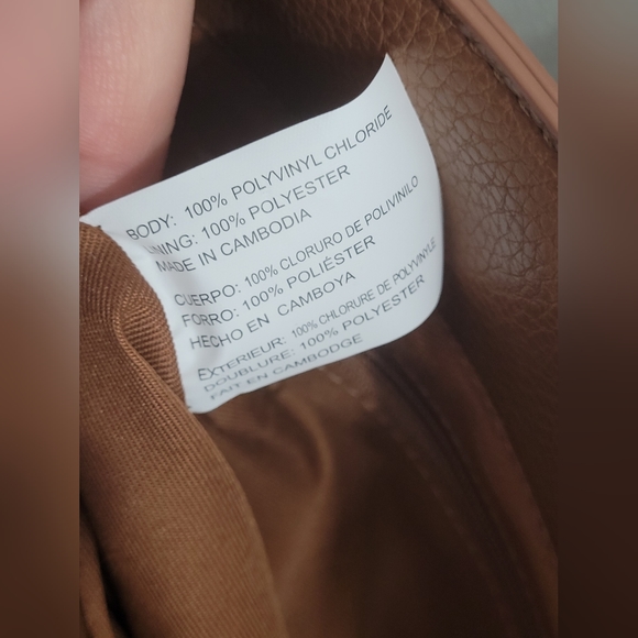 ⚡️Sale Steve Madden Gorgeous Brown Crossbody Satchel with Wallet Keychain - Picture 12 of 13